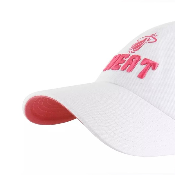 47 Brand Women's Miami Heat Luminence Clean Up Hat - Picture 2 of 4